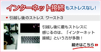 インターネット接続：ついでにサービス
